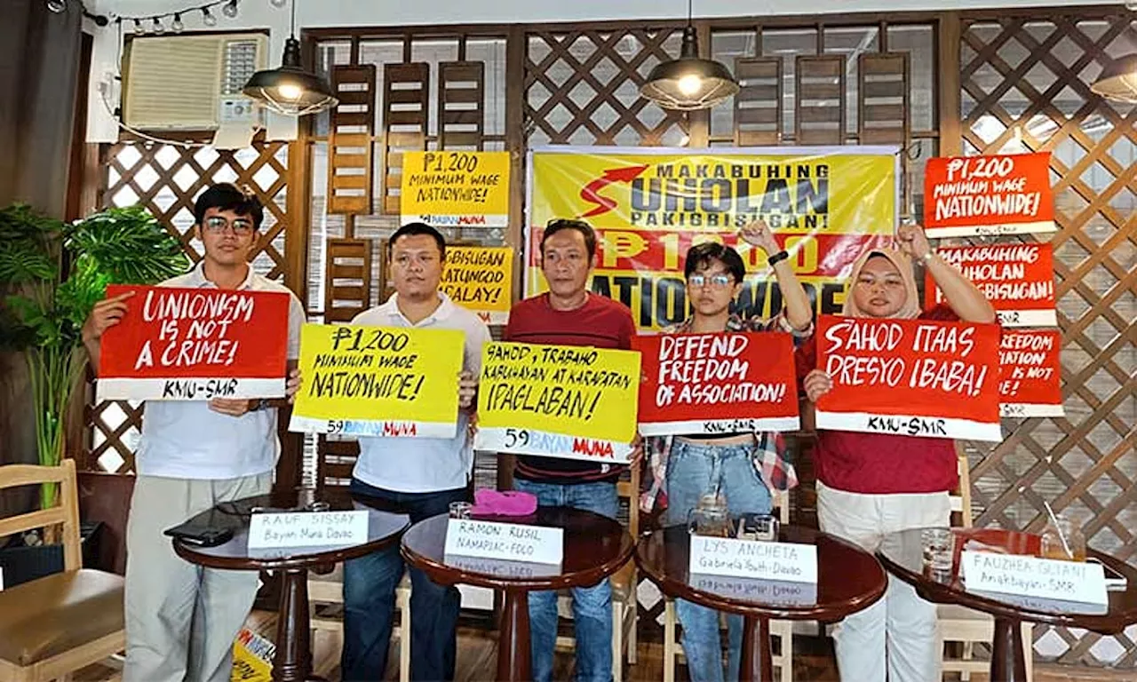 Labor groups demand ₱1,200 minimum wage