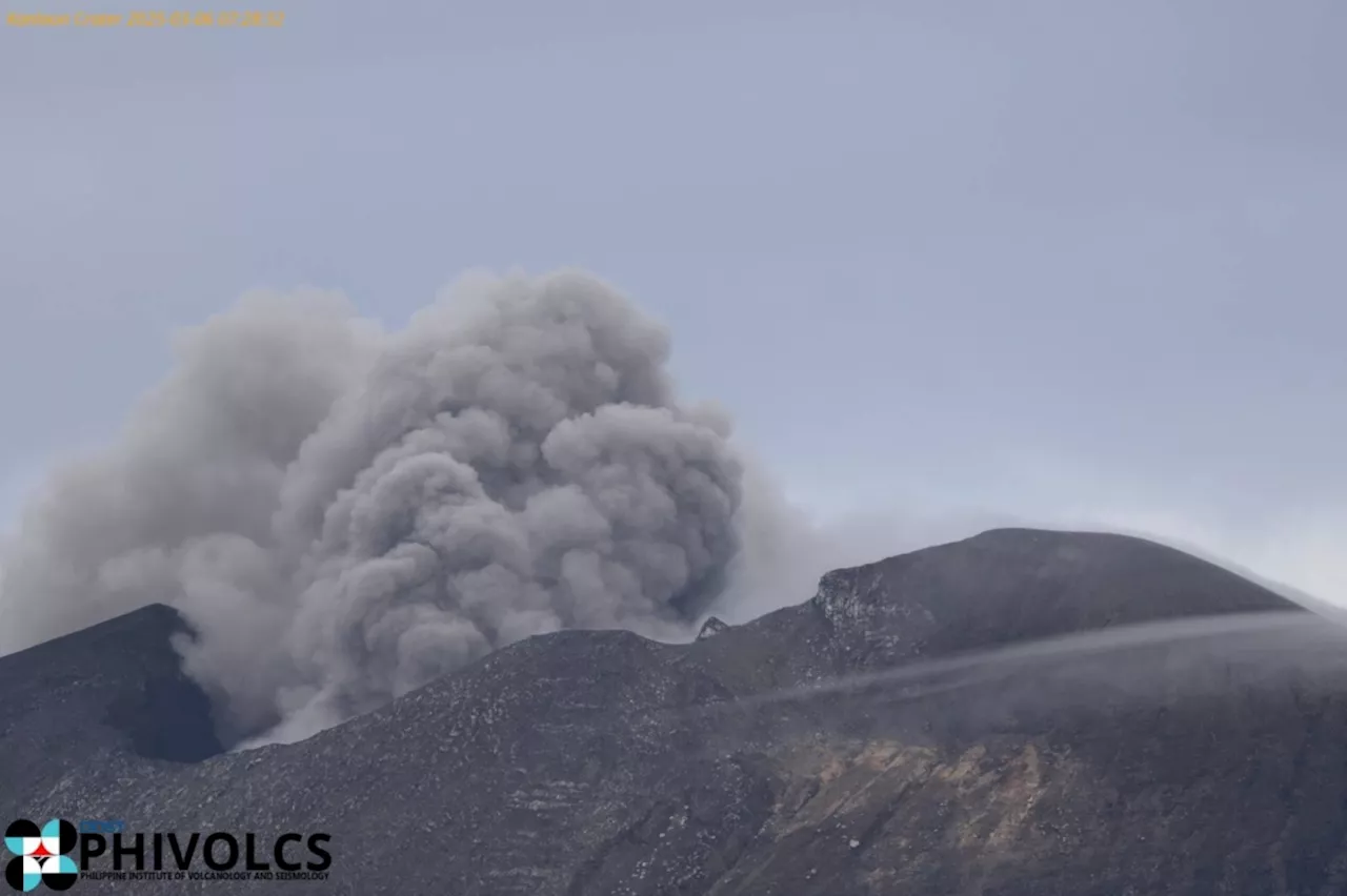 Bulusan erupts, Alert Level 1 raised