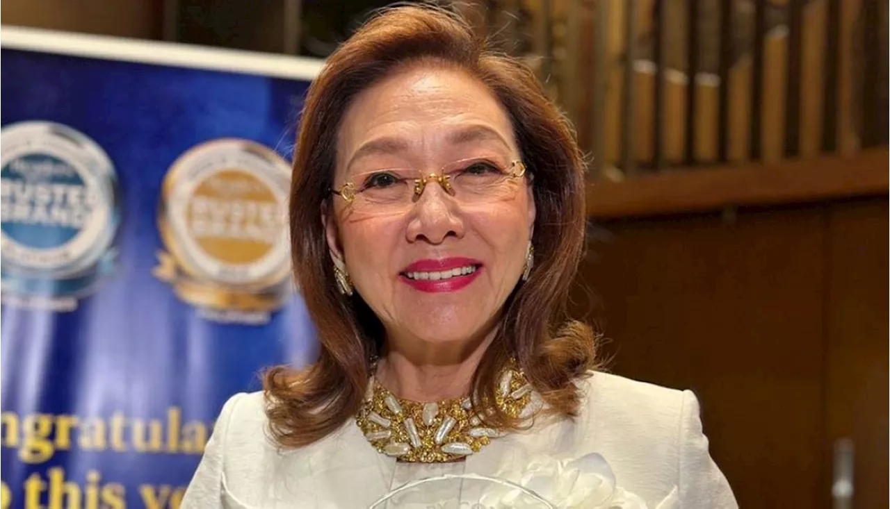 Mel Tiangco grateful for 'Most Trusted' award