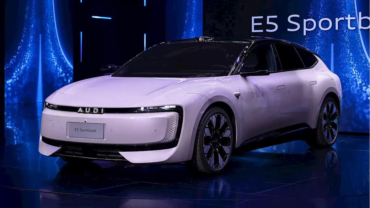 This new AUDI EV can do nearly 800km on a single charge