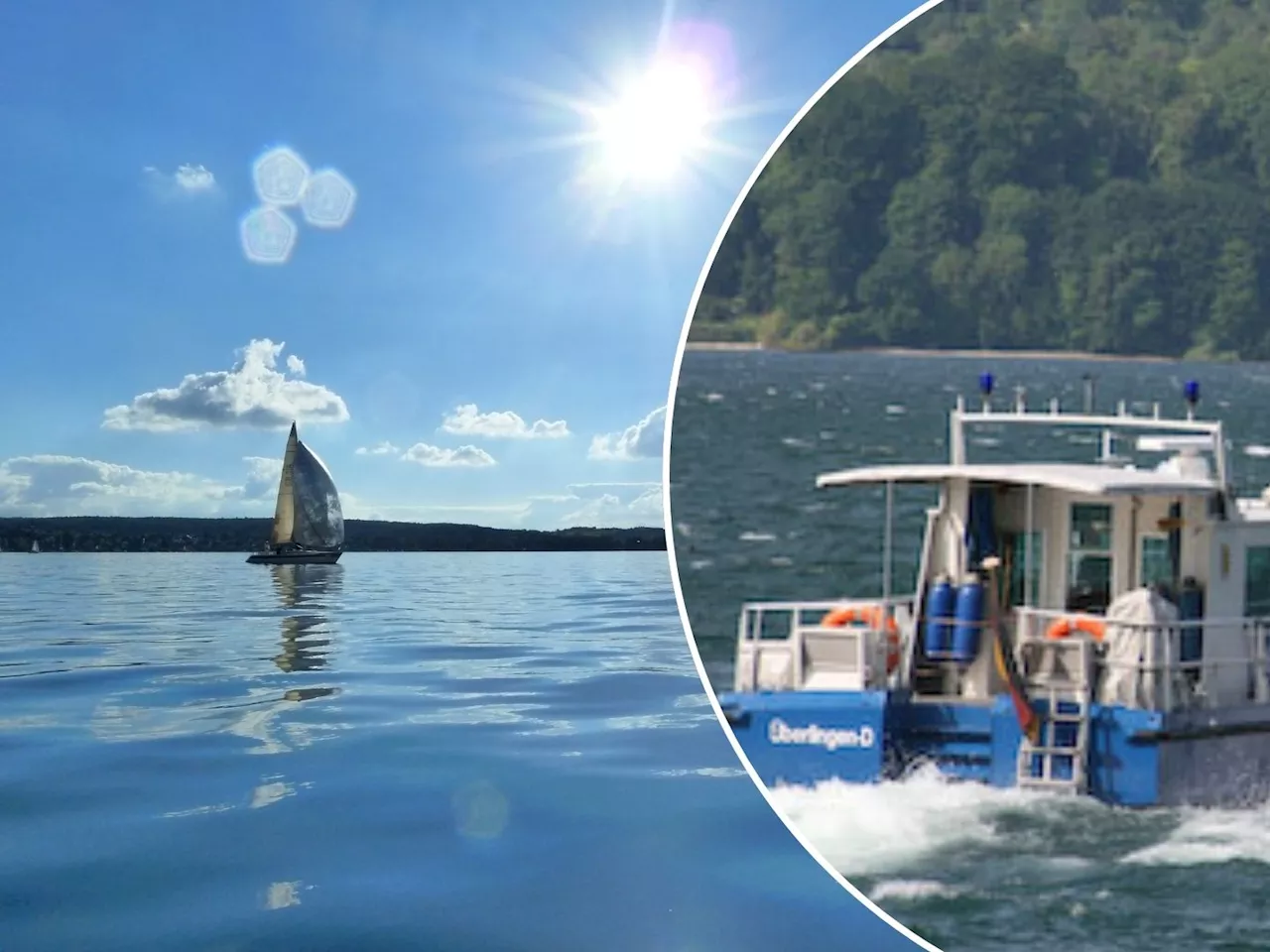 Gleich zwei Seenotfälle durch gekenterte Boote auf dem Bodensee