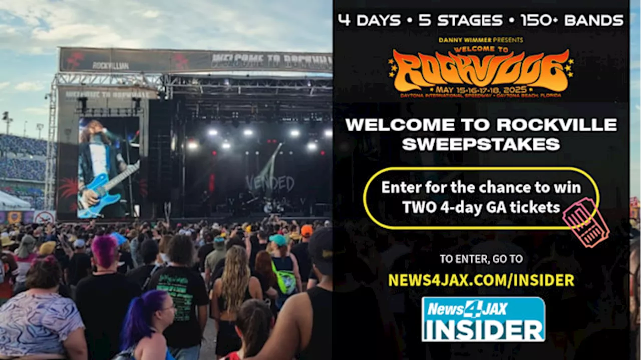Enter for a chance to win (2) 4-day GA tickets to Welcome To Rockville 🤘