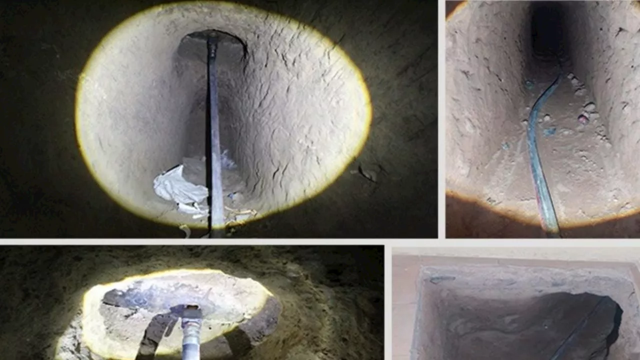 Descubren túnel huachicolero en Atotonilco de Tula, aseguran 171 mil litros de combustible