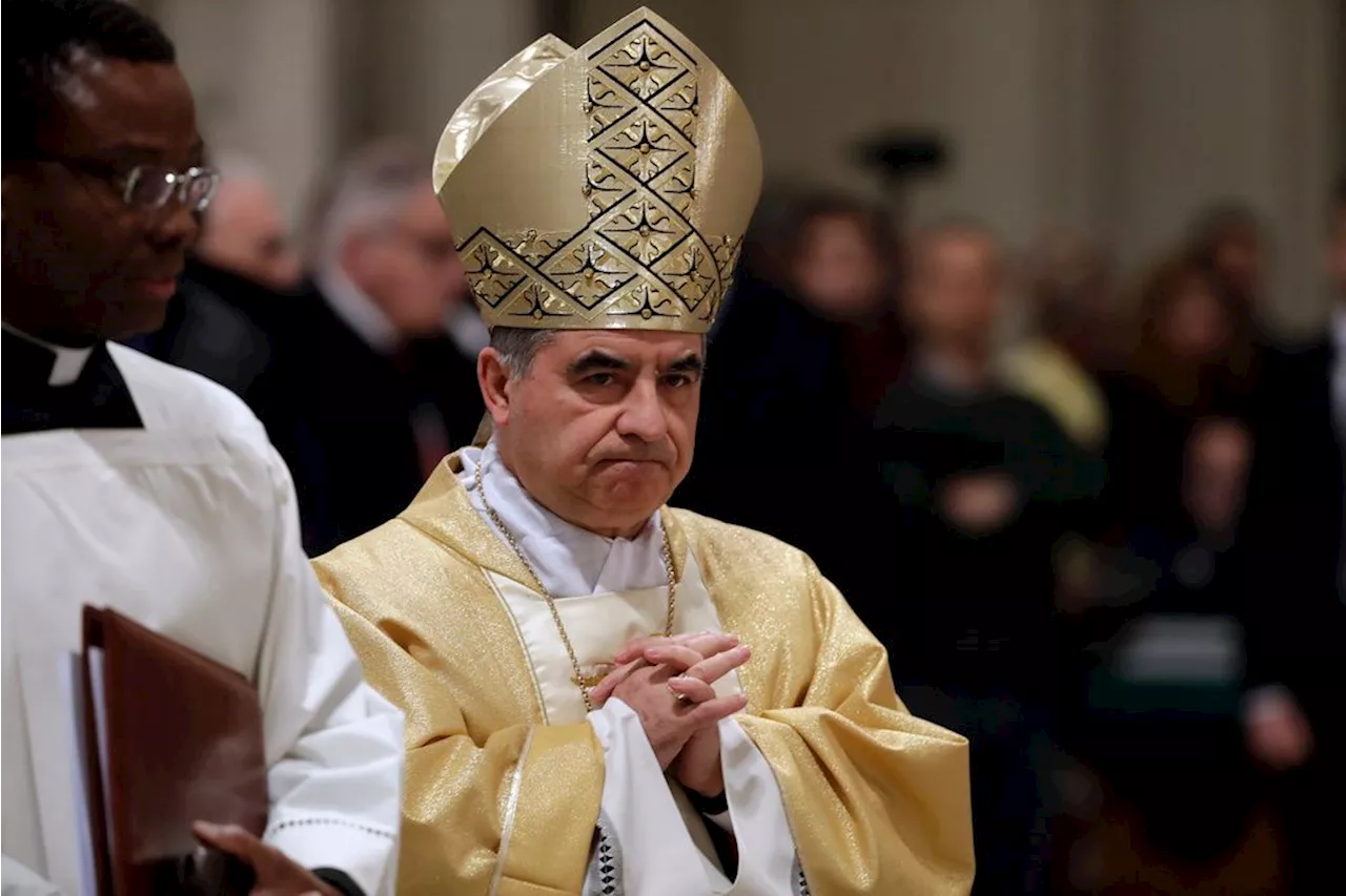 Disgraced Cardinal Becciu formally withdraws from participation in conclave to elect pope
