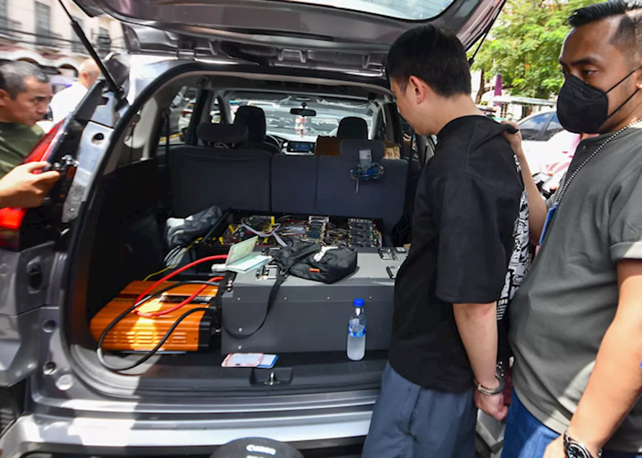 NBI nabs Chinese ‘spy’ tapping Comelec main office