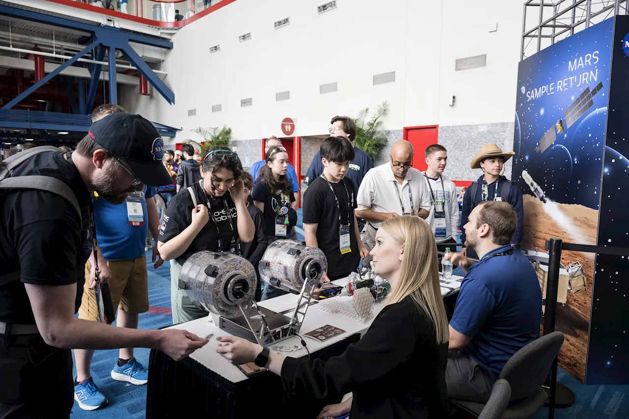 Robots, Rovers, and Regolith: NASA Brings Exploration to FIRST Robotics 2025