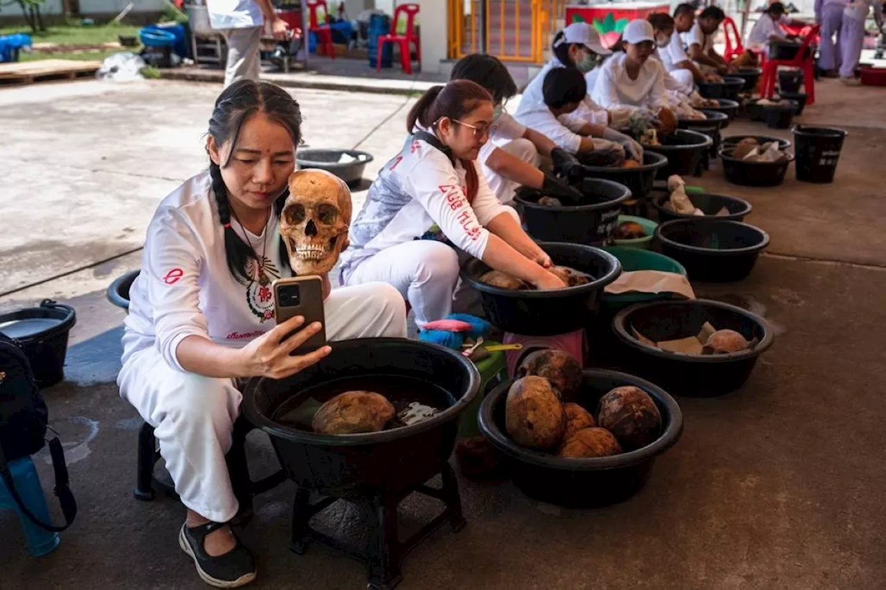 Skulls, spirits: A Thai rite for unclaimed dead