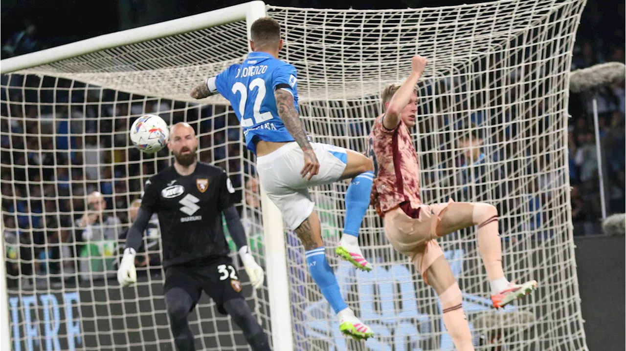 Sprint scudetto, Di Lorenzo: 'E' tutto nelle nostre mani'