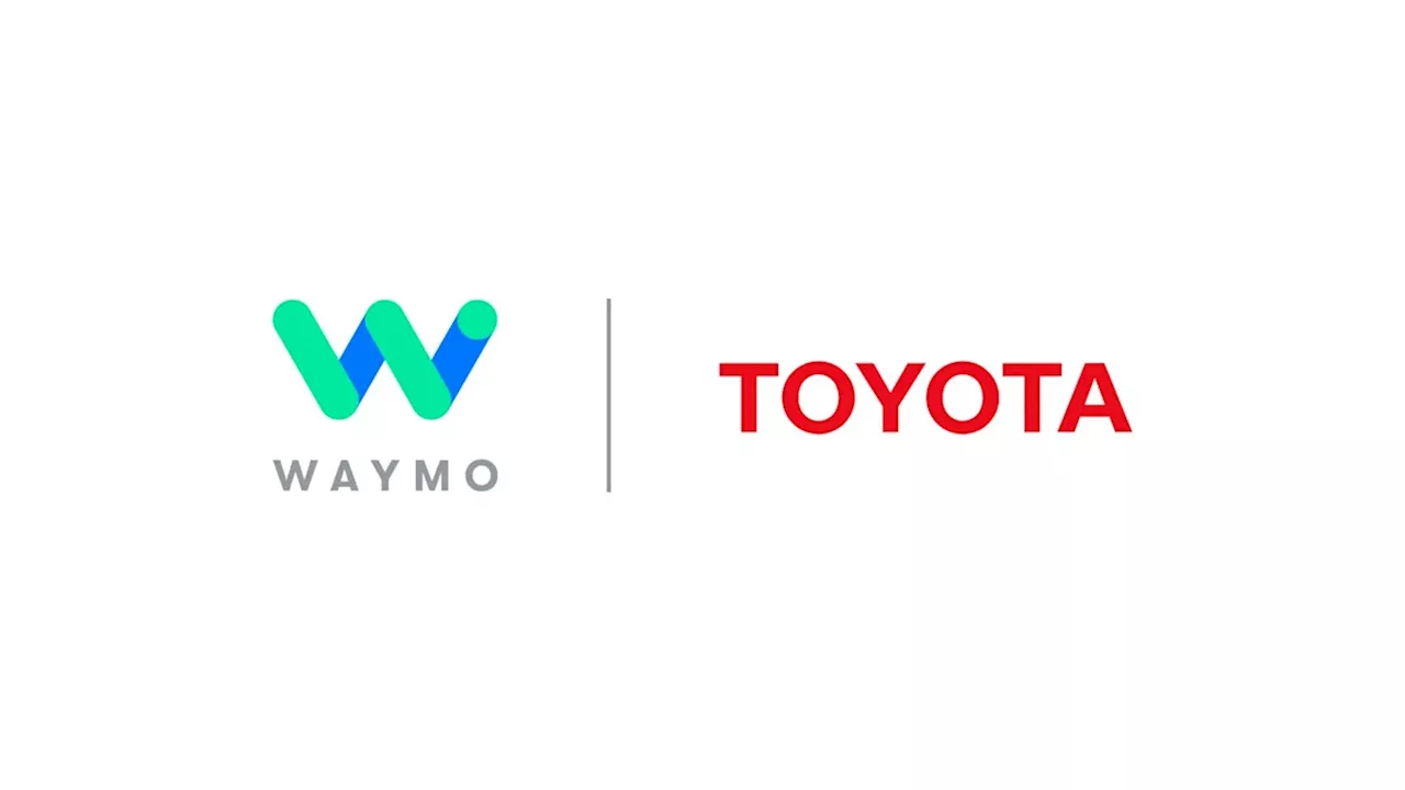 Toyota and Waymo pledge to team up on a new autonomous vehicle platform