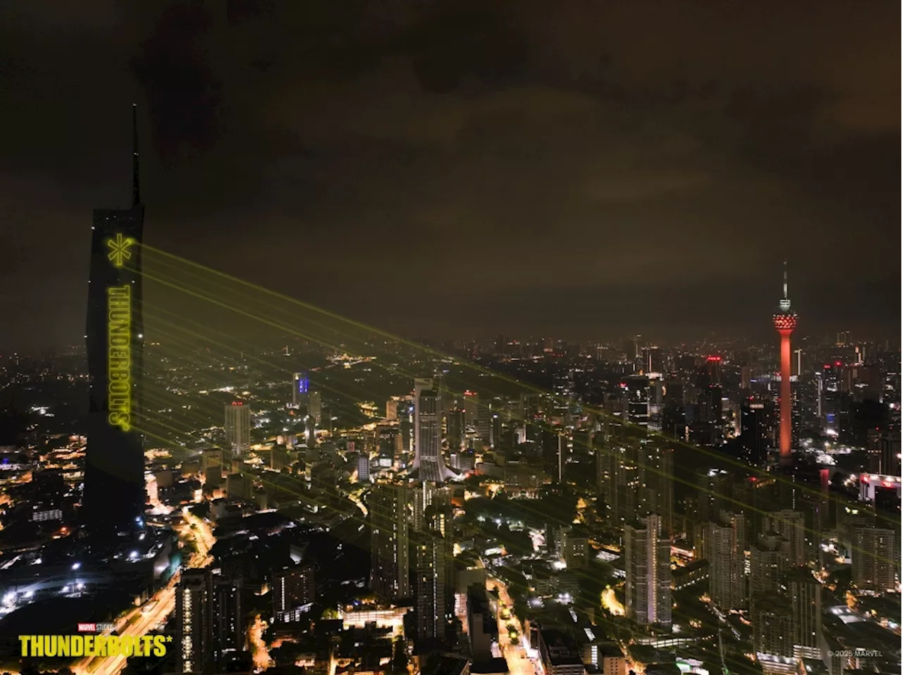 Marvel lights up Merdeka 118 Tower for ‘Thunderbolts’ promo (VIDEO)