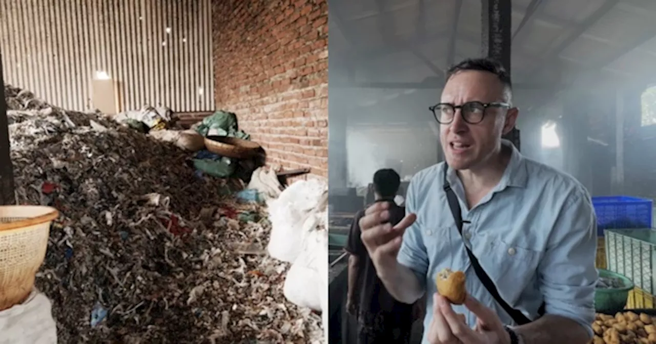 YouTuber Dedah Kilang Di Indonesia Guna Sampah Sebagai Bahan Bakar Goreng Tauhu