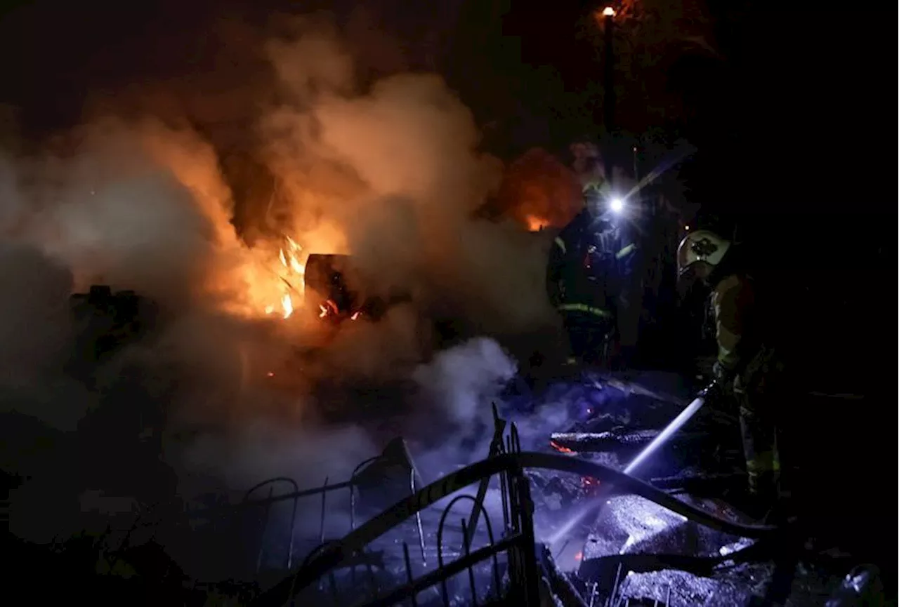 Russian drones attack Ukraine's Kharkiv and Dnipro, one dead, 46 injured