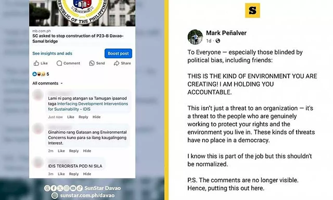 IDIS calls for respectful discourse on SIDC Bridge