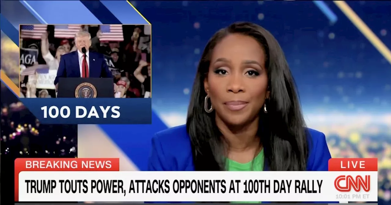CNN Star Runs Through Trump’s ‘100 Lies’ in 100 Days