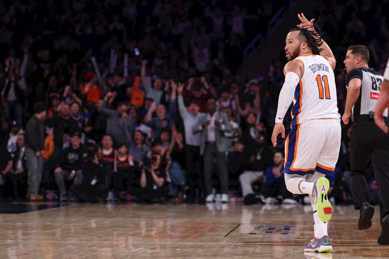 Knicks' Jalen Brunson clears 1st test in return, finding rhythm is next