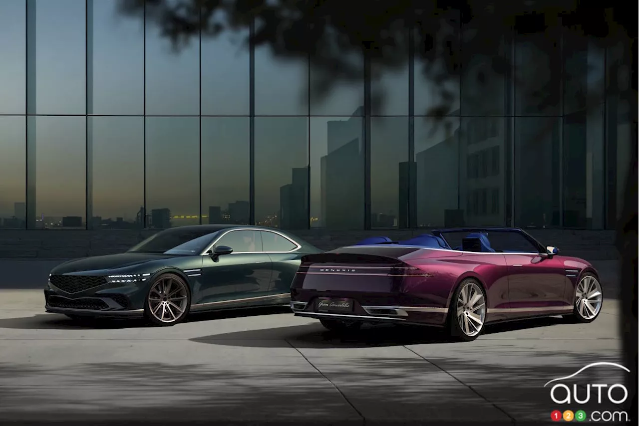 Genesis unveils X Gran Coupe, X Gran Convertible concepts | Car News