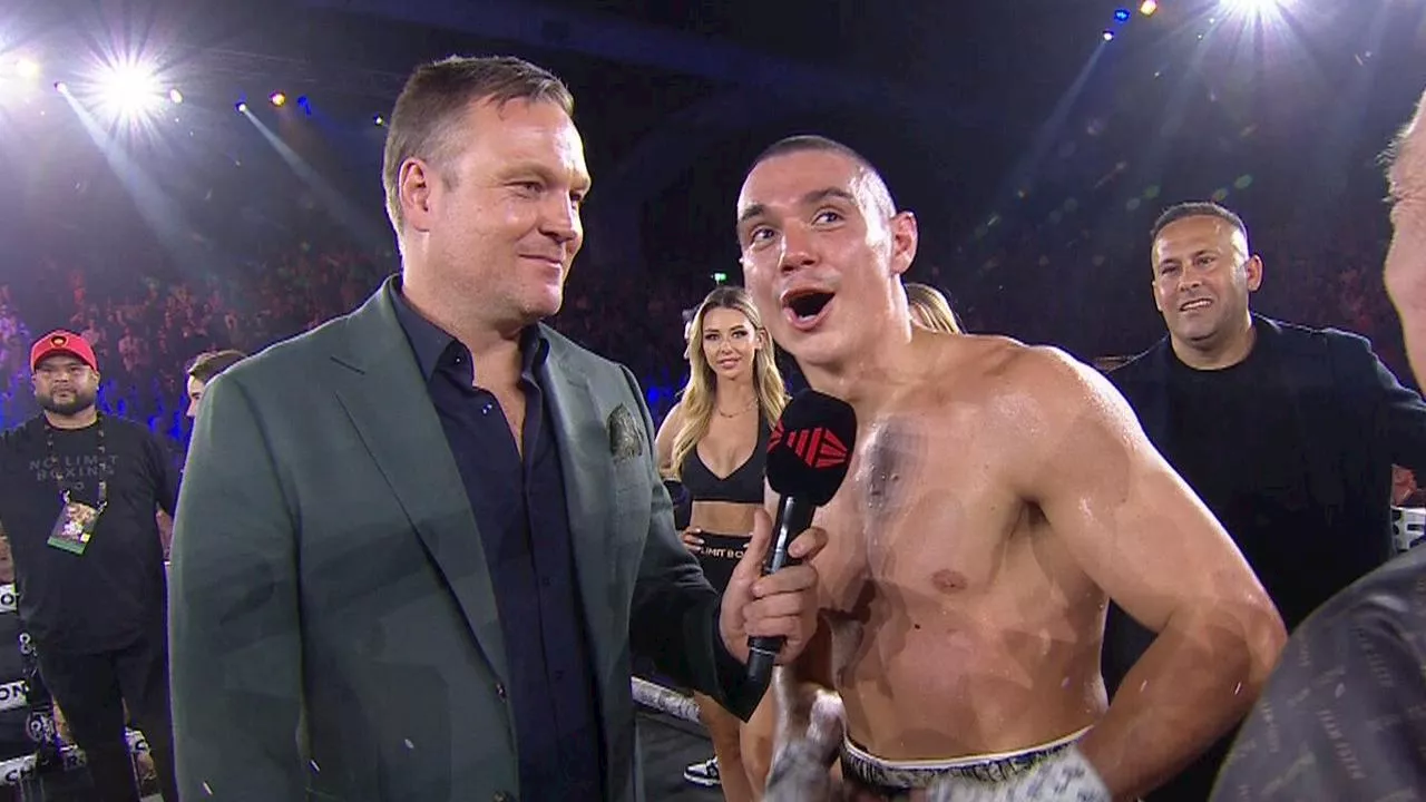 Tszyu channels Iron Mike with cheeky call-out as path set for blockbuster rematch