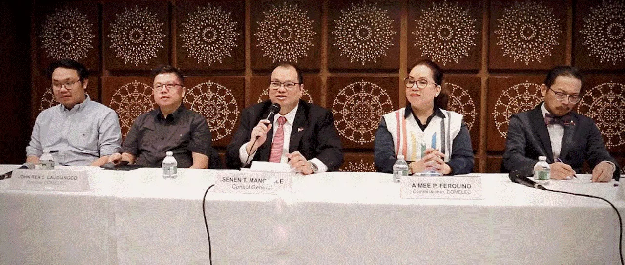Overseas Filipinos enroll in online voting system for May 2025 elections