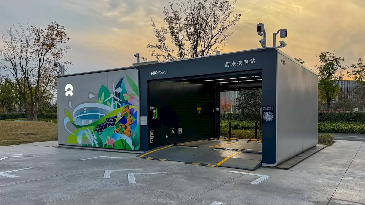 China's Biggest Battery Maker May Buy Nio's Battery Swapping Network