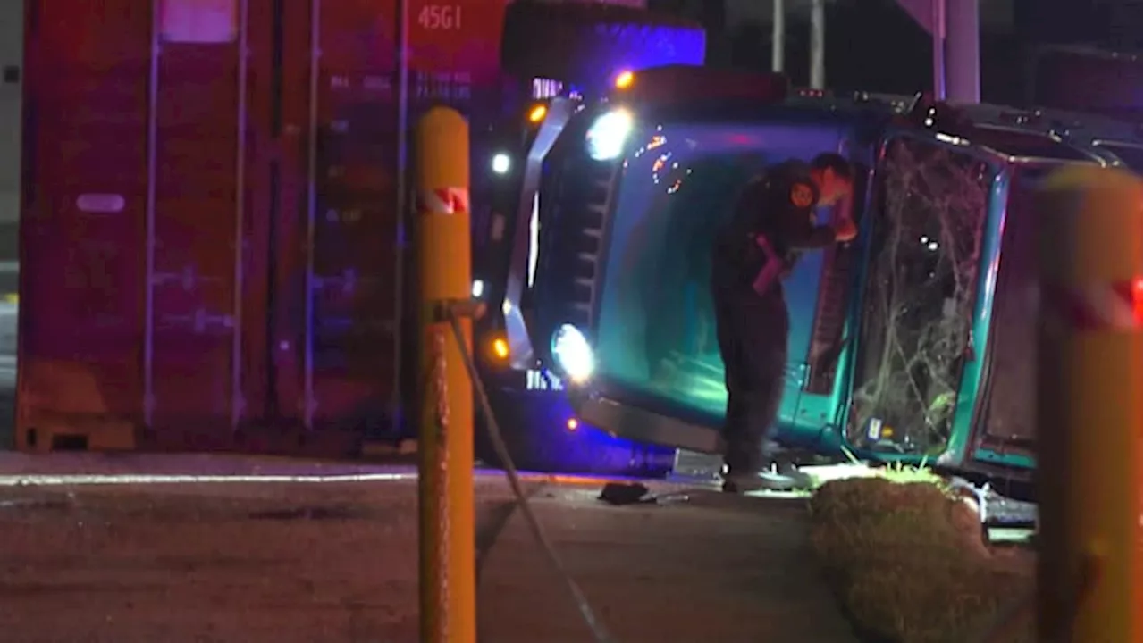 Speeding Jeep driver killed in wrong-way crash in NW Houston
