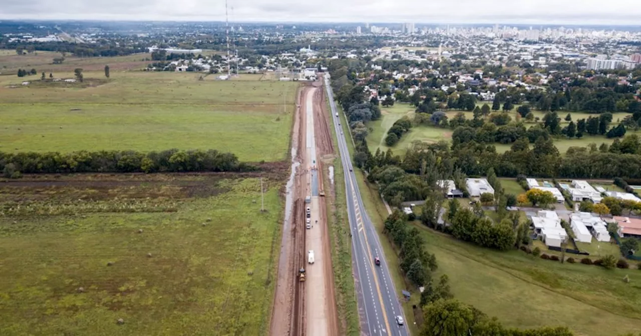 Río Cuarto avanza en la duplicación de calzada de la ruta 30: la segunda etapa alcanza el 50% de avance