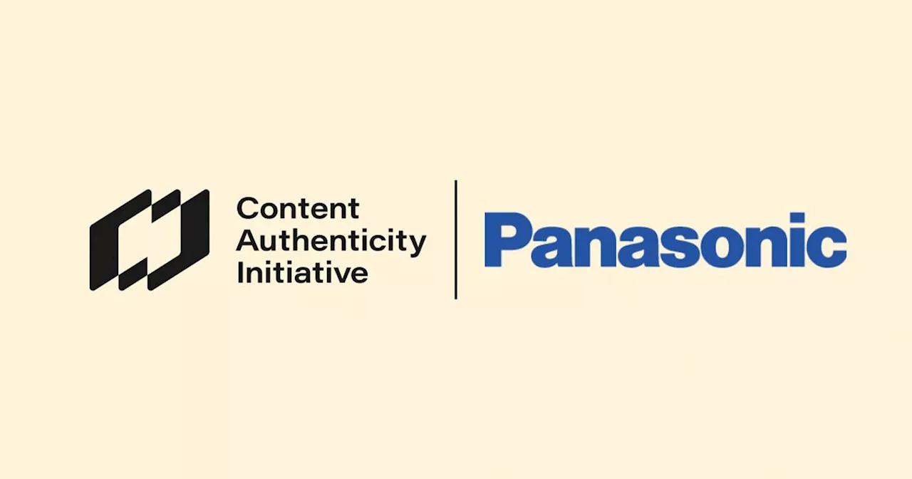 Panasonic Joins Content Authenticity Initiative in Growing Transparency Alliance