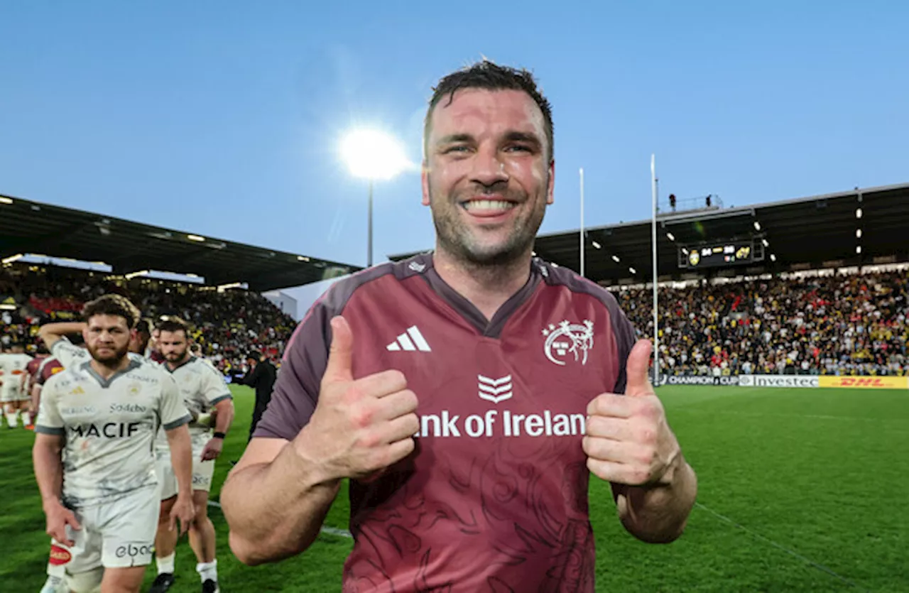 'ROG said that with the Munster man in him, he'll be a supporter now'