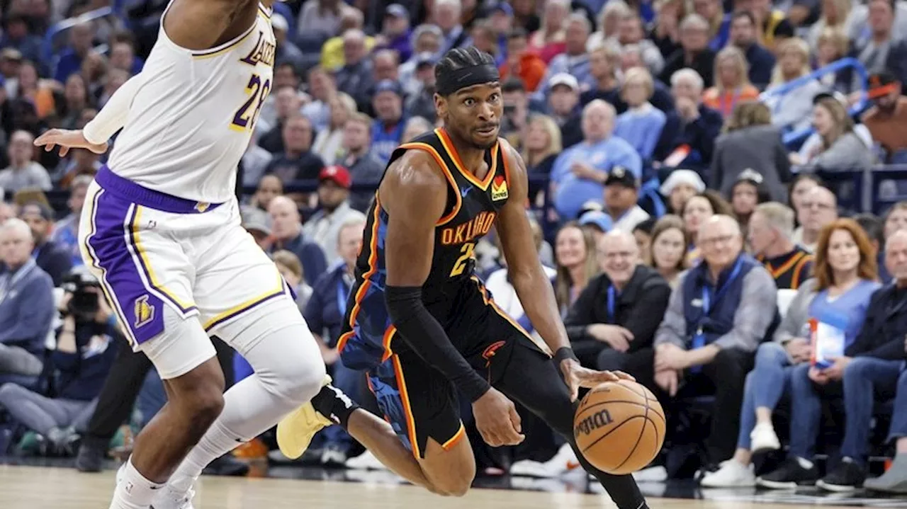 Gilgeous-Alexander has MVP in sight as NBA season comes to an end
