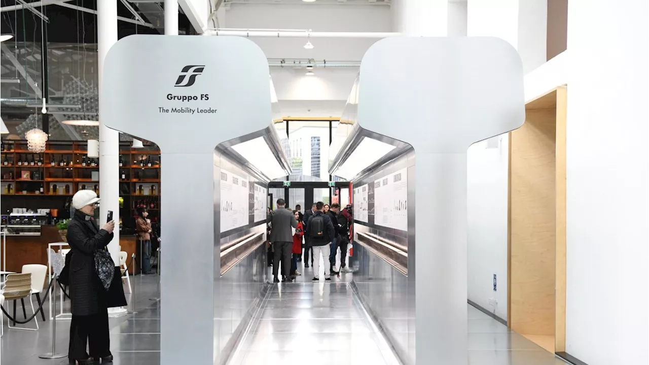 Gruppo FS alla Design Week mostra il futuro delle ferrovie