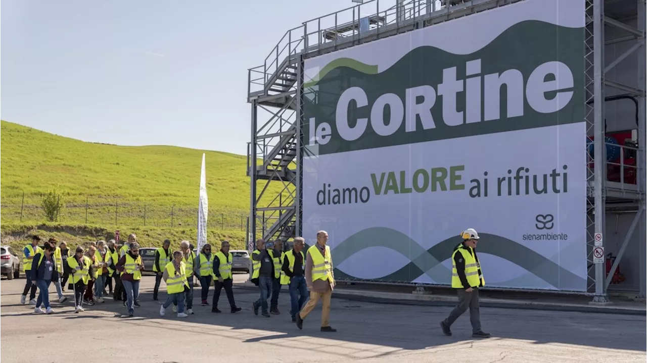 Visite a impianto di riciclo di Cortine, oltre 300 richieste