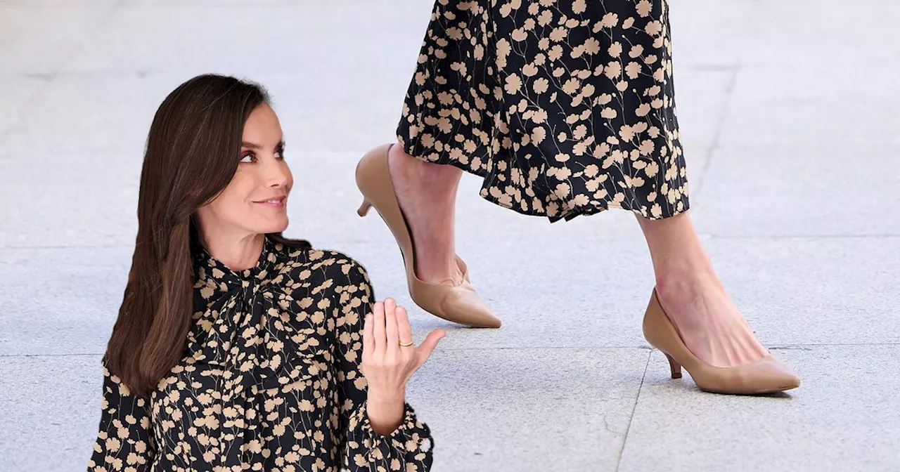 Tschüss, High Heels! : Letizia von Spanien zeigt DEN Schuhtrend des Jahres
