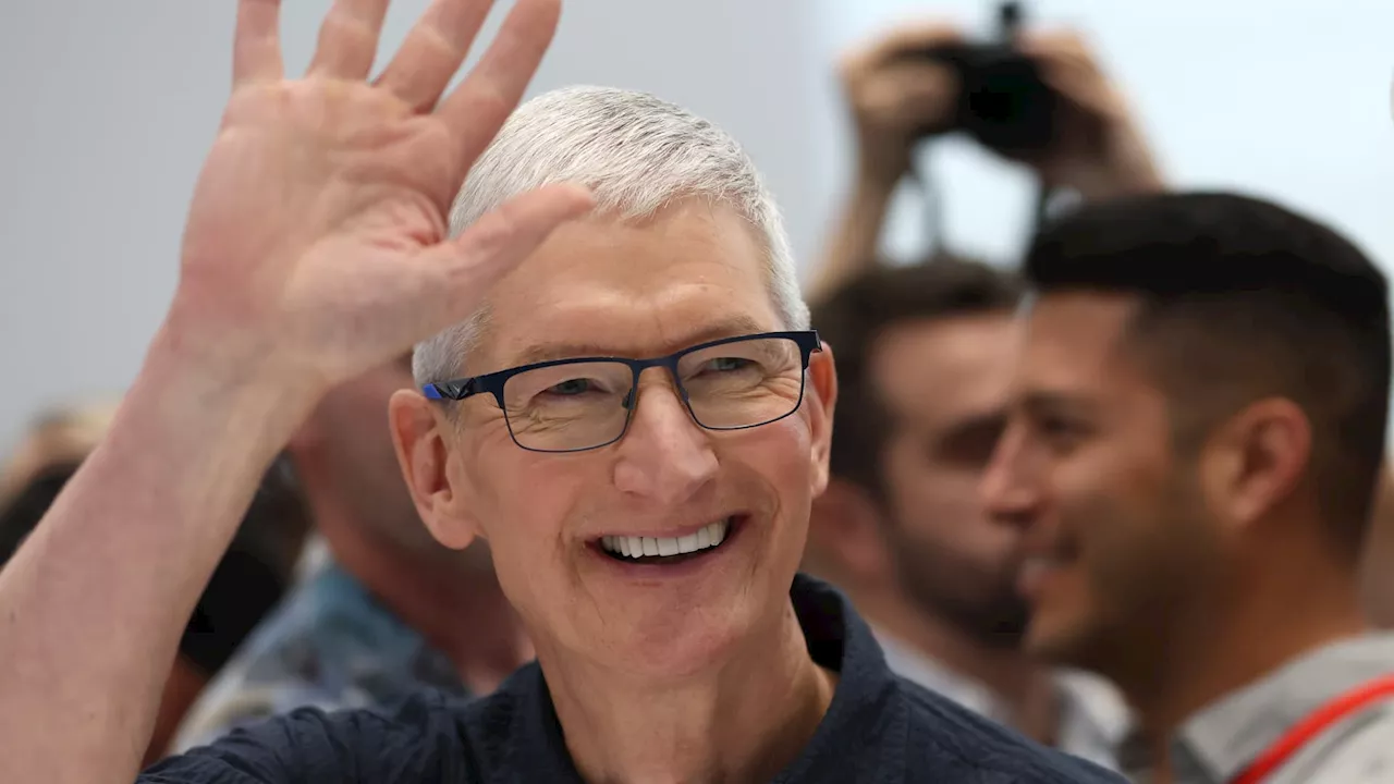 Apple has best day since 1998 on Trump's 90-day tariff pause