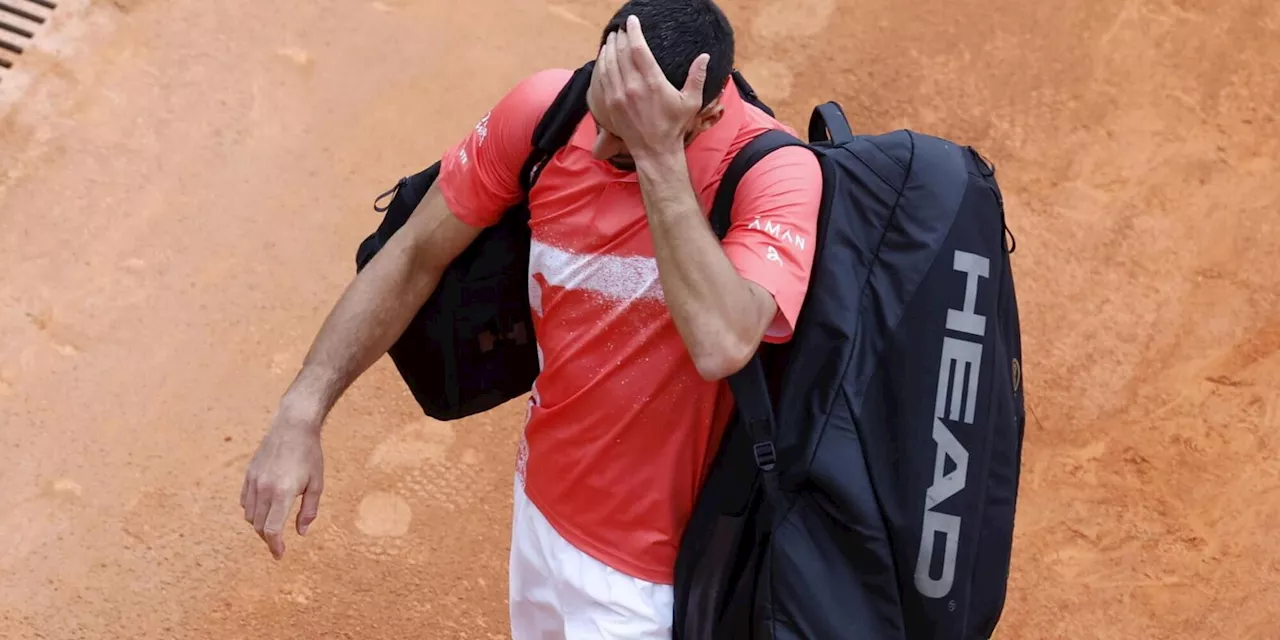 Clamoroso a Montecarlo, Djokovic esce subito e non si dà pace: 'È stato orribile, uno scempio'