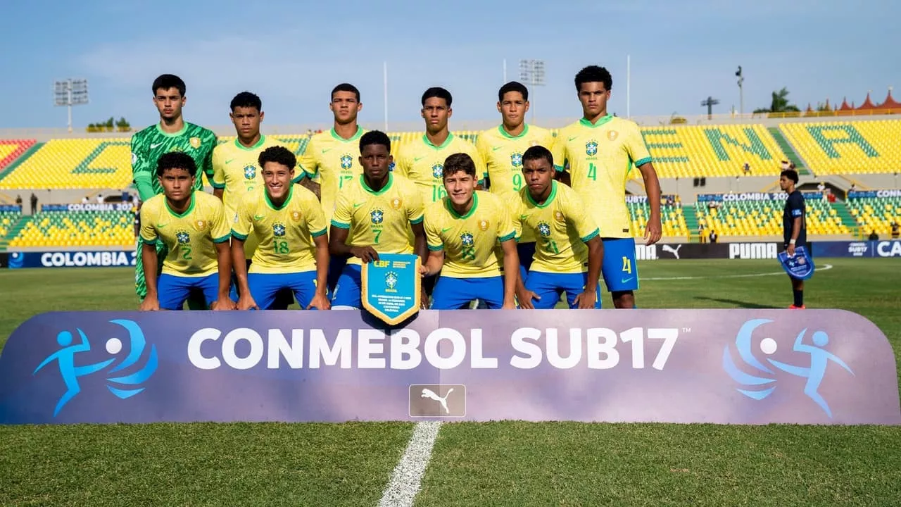 Brasil vence o Chile e vai à final do Sul-Americano Sub-17