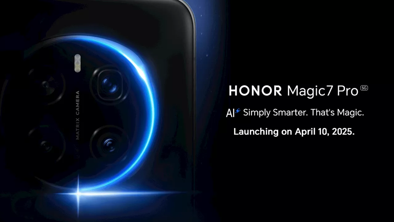 Get ready for the HONOR Magic7 Pro