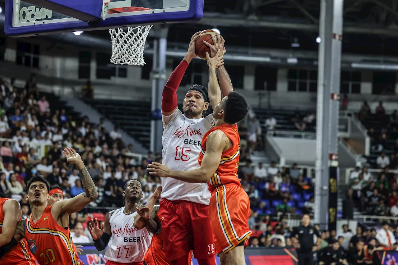 San Miguel downs Meralco in PBA golden anniversary celebration