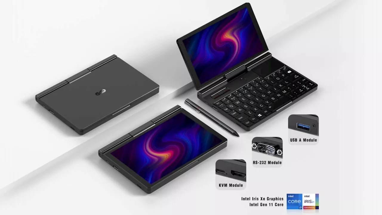 The truly pocketable GPD Pocket 3 mini-laptop enjoys a CPU boost