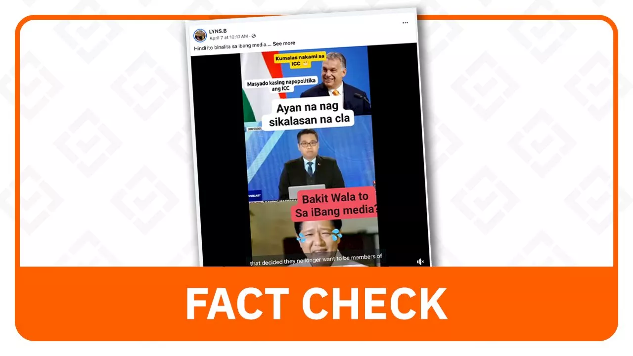 FACT CHECK: Contrary to claim, media reported on Hungary’s withdrawal from the ICC