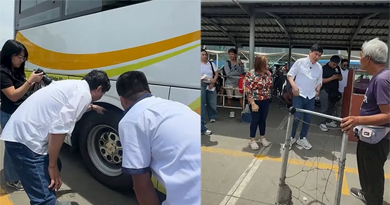 Raffy Tulfo uncovers 'safety violations' at Cebu North Bus Terminal