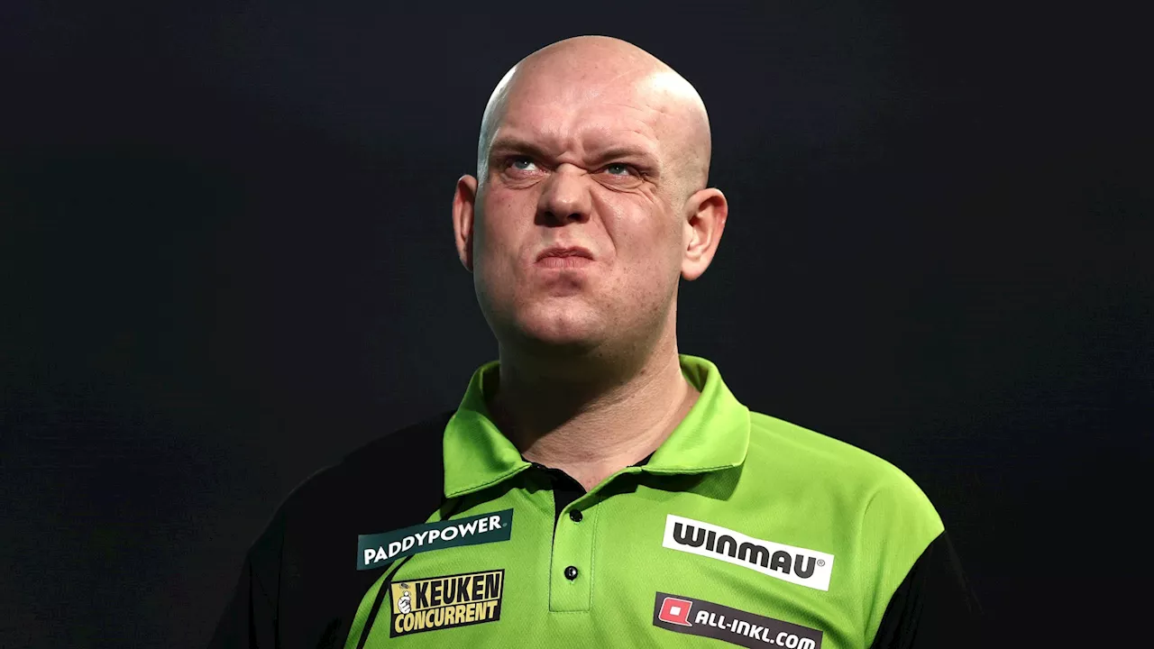 Michael van Gerwen suffered freak injury while trying on clothes which forced him out of Premier League Darts match
