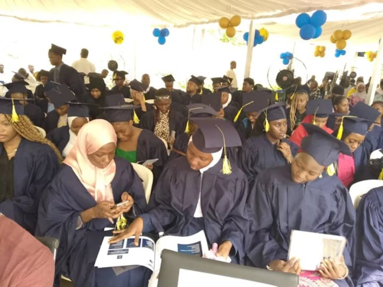 Cosmopolitan University matriculates 212 students, commits to tech education