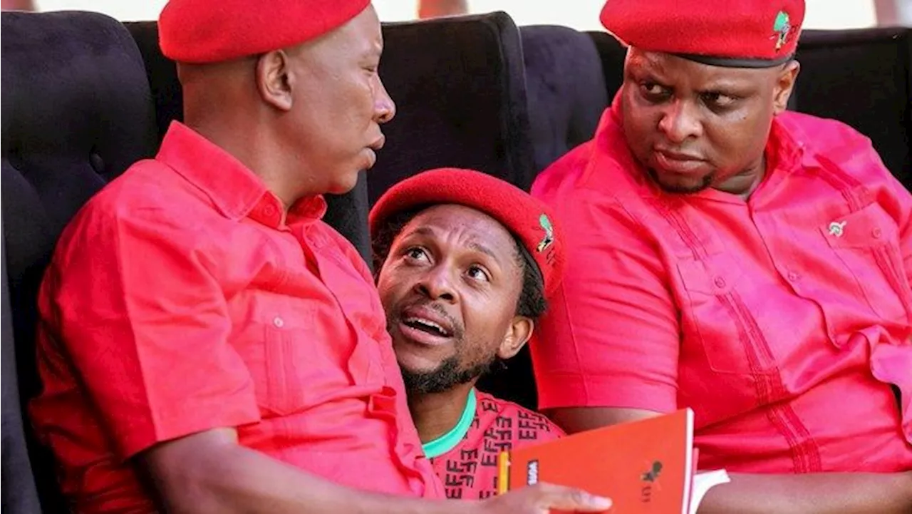‘We’ll chase you and end up working at radio stations’ – Malema takes a jab at Ndlozi