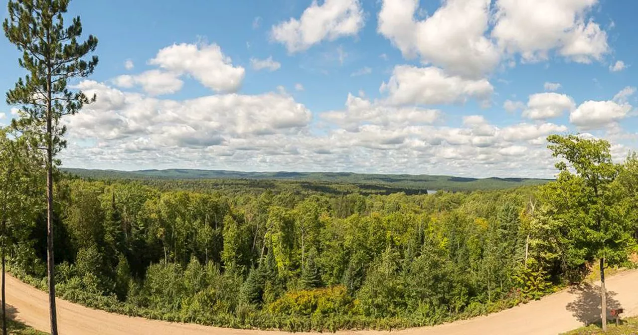 You can hike into an impact crater from a meteorite in this Ontario provincial park