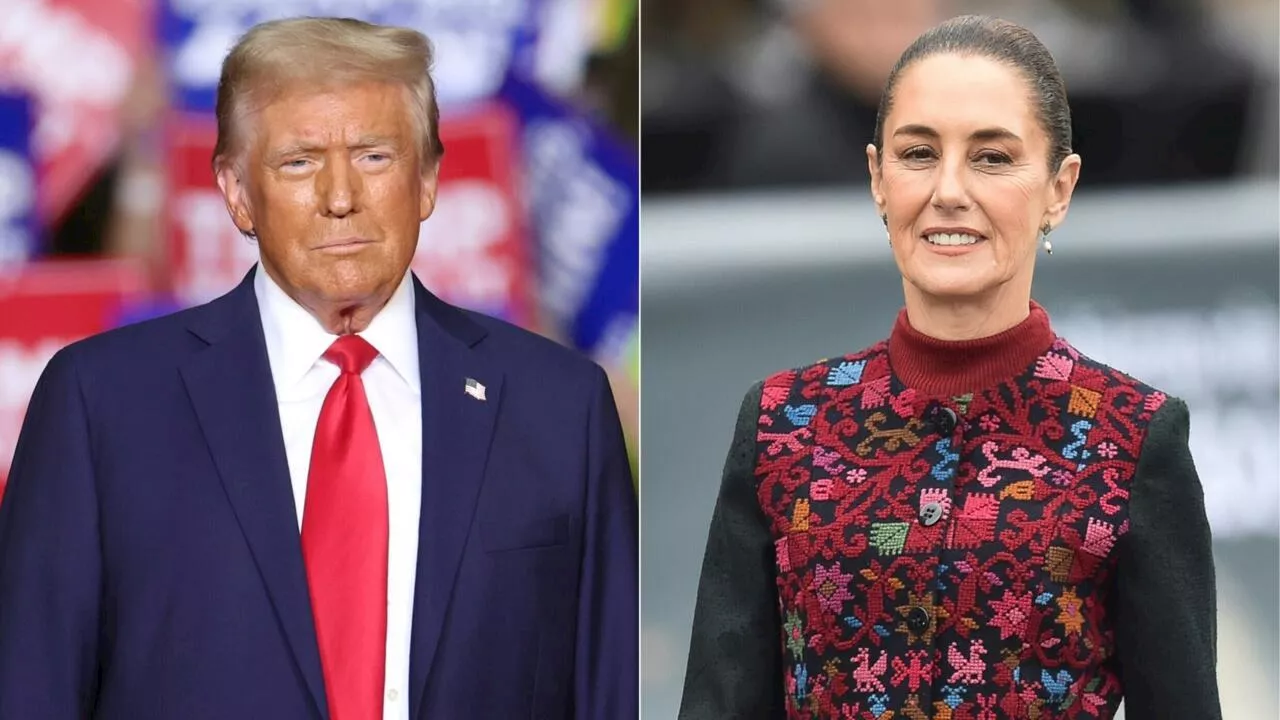 Sheinbaum y Trump acuerdan mejorar balanza comercial México-EE. UU.