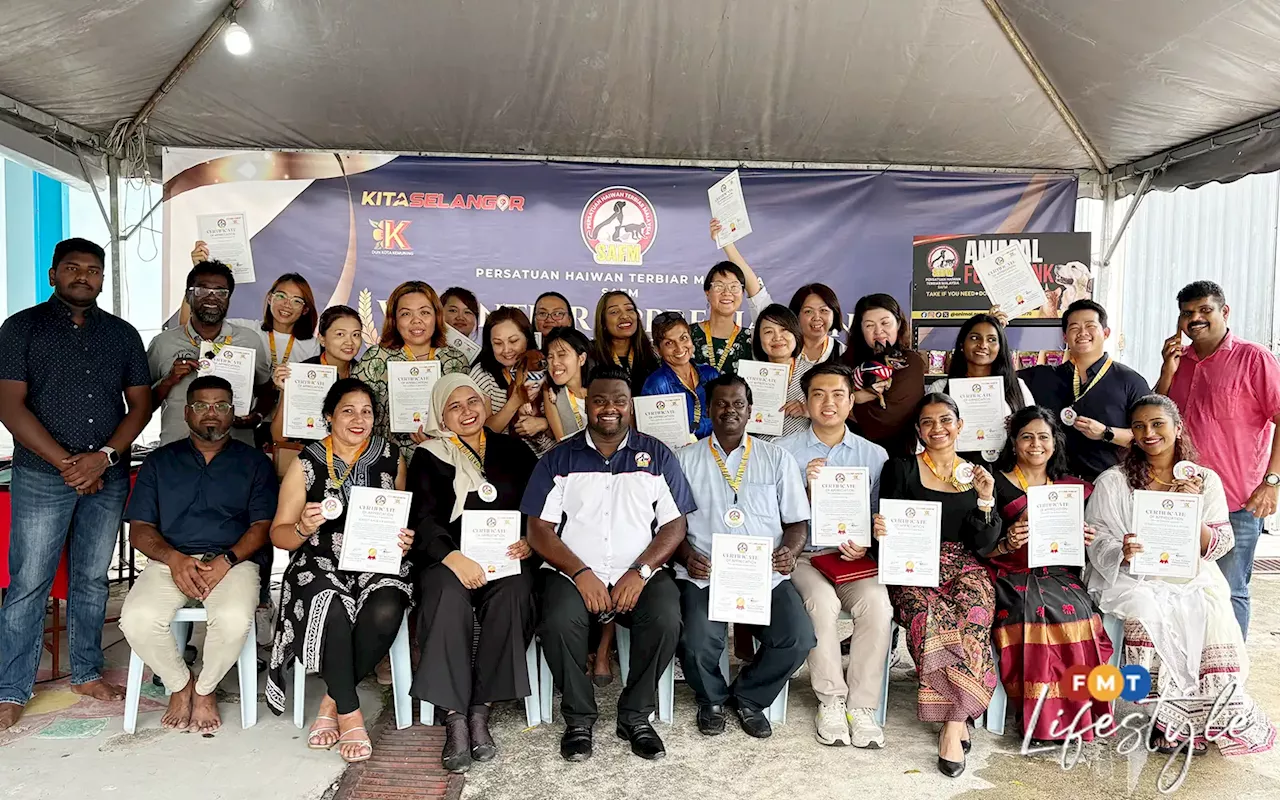 Honouring all who helped with animal relief at Putra Heights