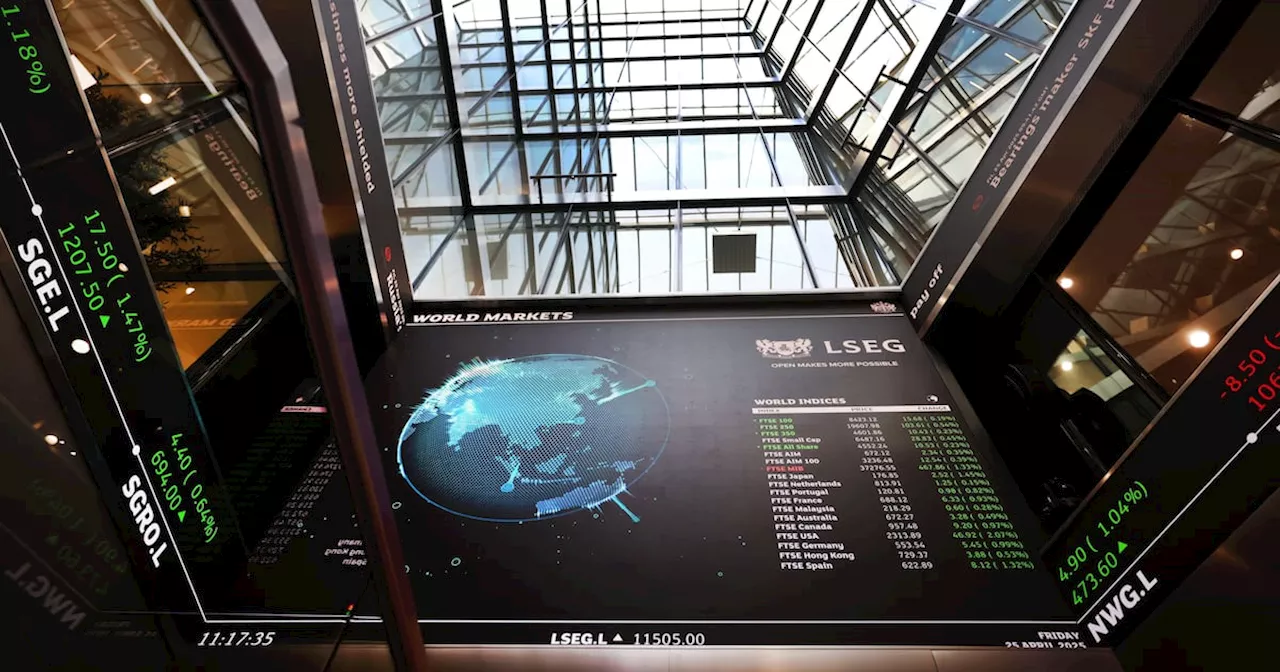 Steady gains in London as European markets closed