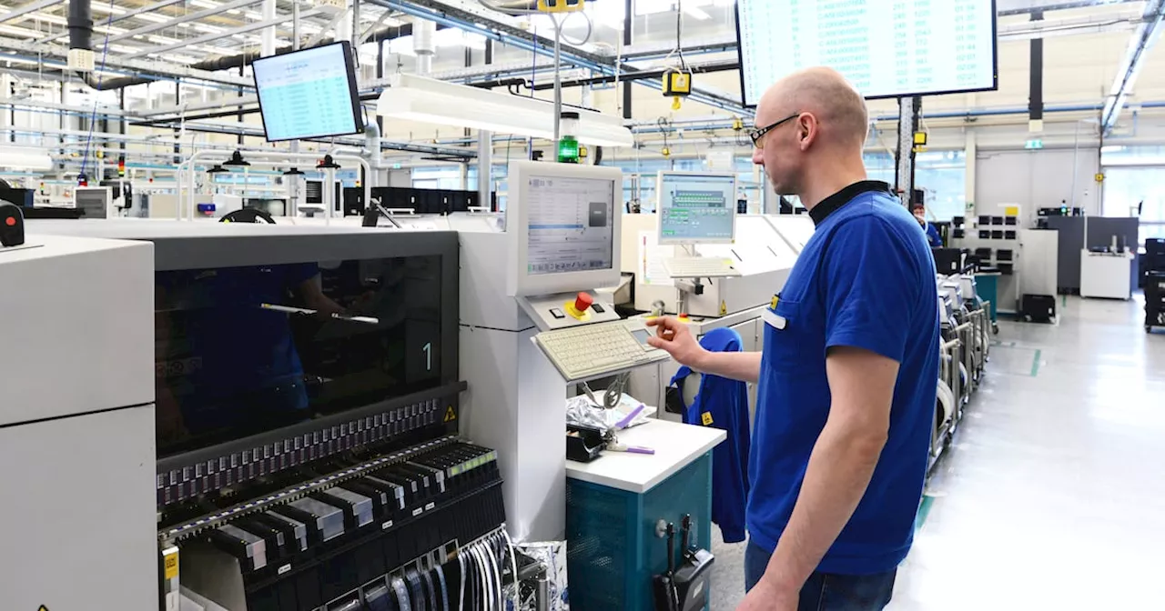 Irish manufacturing output reaches highest level in three years
