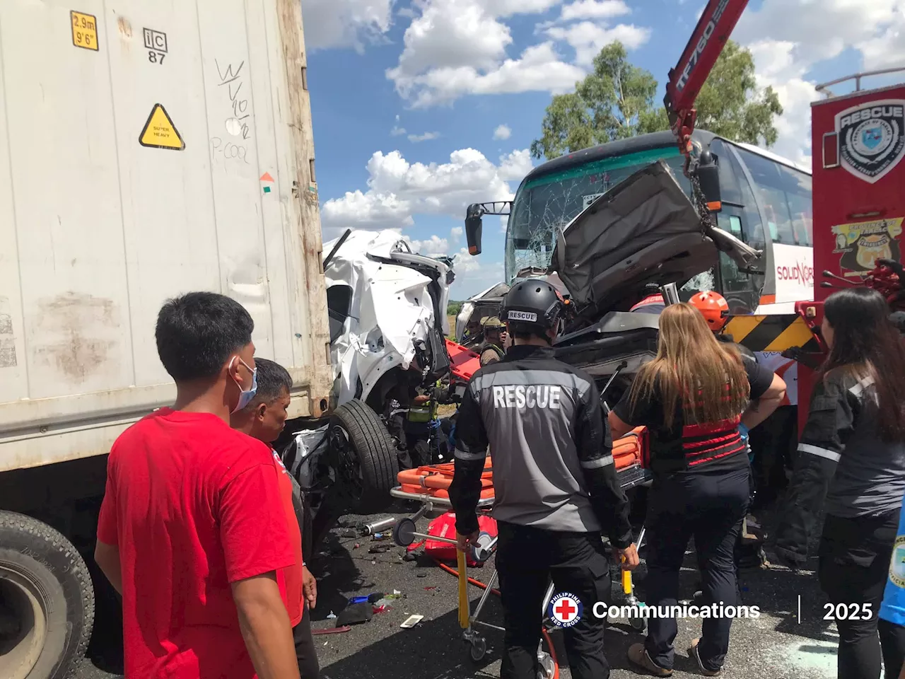 12 killed, 37 injured as bus rams vehicles at SCTEX toll gate