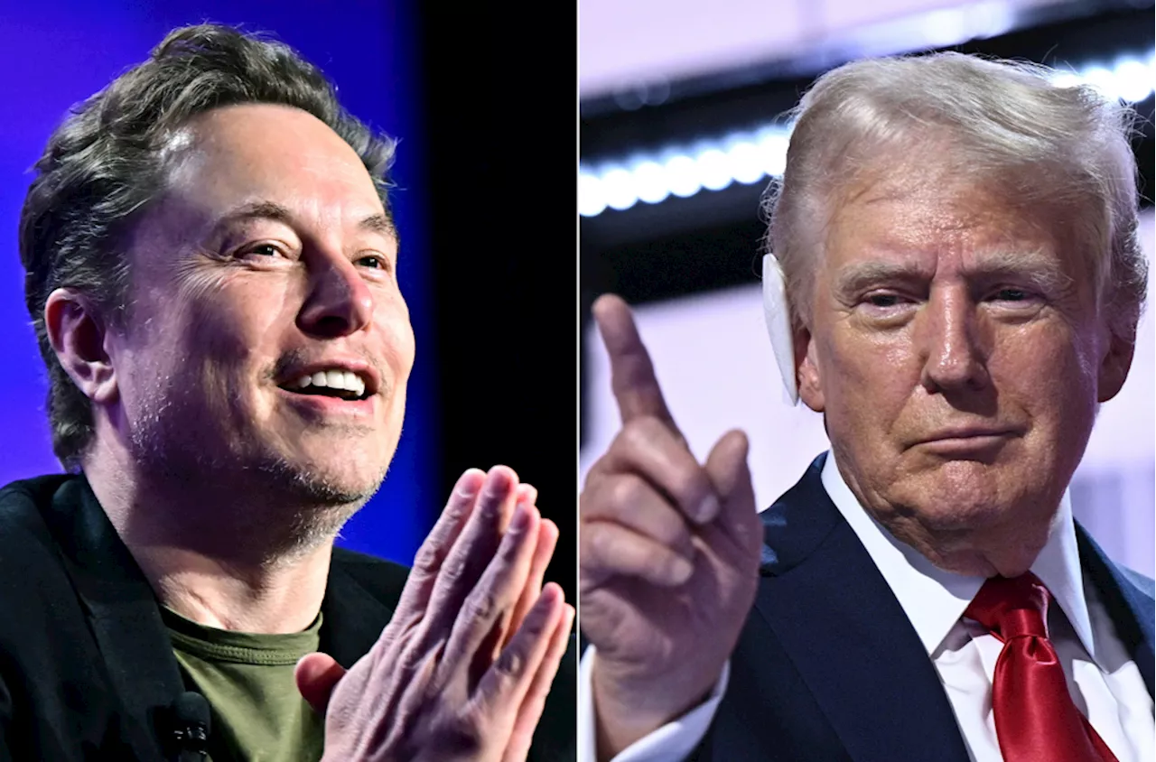 Trump praises Musk as latter eyes exit