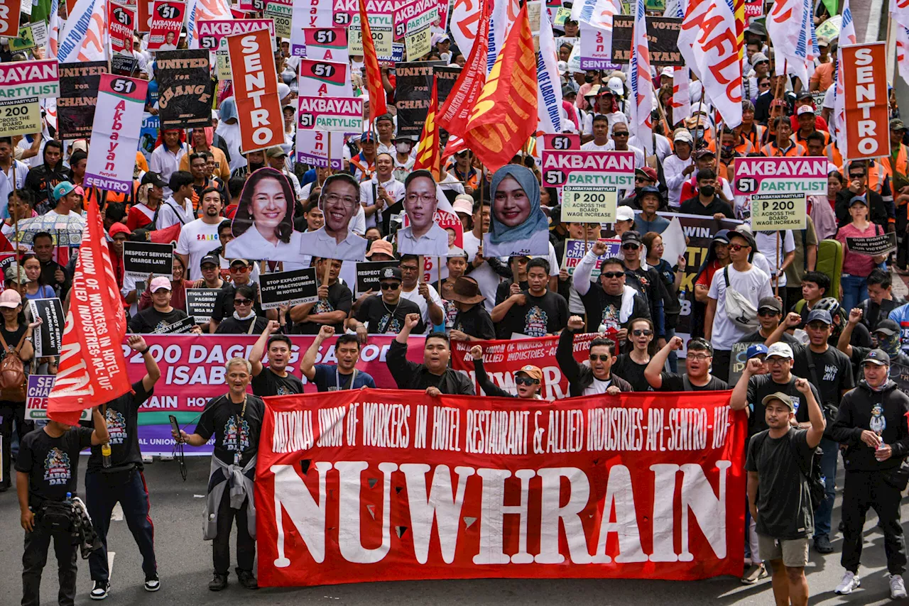 Before elections, workers spend Labor Day with last-ditch effort for wage hike